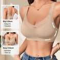 thumbnail image 6 of PNTUTB Plus Size Jelly Bra for Women,Lightweight Comfortable Push-Up Bra Flattens Large Breasts Wire-Free Seamless Bra, 6 of 6
