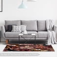 thumbnail image 6 of Fragmented Flowers Polyester Chair Rug for Hardwood Floors - Floor Mat for Office Chairs - Durable Protective Mat for Home or Office - Material - Easy to Clean and Maintain, 6 of 6