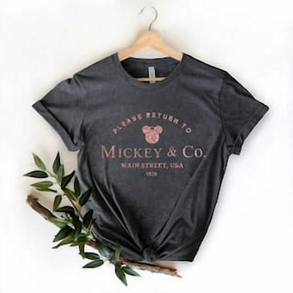 Return to Mickey & Co Shirt,Disney Shirt for Women,Disney Mickey Silhouette Shirt,Tshirt for Kids,Disney Glitter Minnie Shirt,Disney 2024