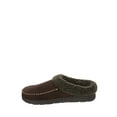 dearfoams microsuede berber lined clog