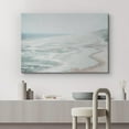 thumbnail image 2 of PixonSign Canvas Print Wall Art Misty Fog Coastal Beach Shore Nature Wilderness Illustrations Fine Art Decorative Farmhouse/Country Relax/Calm/Cozy Multicolor Zen for Bedroom - 12"x18", 2 of 5