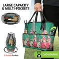 thumbnail image 2 of Bright Paisley Garden Tools Bag, Water-proof Floral Oxford Garden Tote Home Organizer Gardening Tool Bag Kit Holder with 8 Pockets for Indoor and Outdoor Gardening(Tools Not Included), 2 of 4