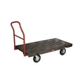 thumbnail image 3 of Rubbermaid Commercial FG443610BLA Heavy-Duty 1200 lbs. Capacity 24 in. x 48 in. Platform Truck - Black, 3 of 6