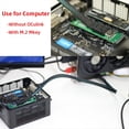 thumbnail image 3 of Adaptador M.2 MKEY una OCULINK Base GPU de Alta Velocidad PCIE 4.0 X4 Mini PC Notebook Laptop una Adaptador de Tarjeta GráFica Externa, 3 of 5