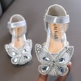 thumbnail image 2 of Otqutp Summer Baby Girls Footwear Fashion Spring and Summer Girls Sandals Dress Dance Show Princess Shoes Pearl Rhinestone Mesh Big Bow Shoes, 2 of 9