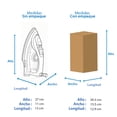 thumbnail image 4 of Plancha de Vapor Black & Decker Antiadherente TrueGlide IRBD300 Azul, 4 of 5