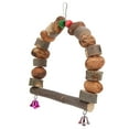 thumbnail image 2 of Bird Chewing Swing Toy, Bell Design Colorful  Swing Toys Multipurpose  For Parakeet S,L, 2 of 8