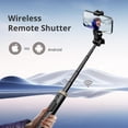 thumbnail image 2 of Sensyne Trípode para teléfono de 72 pulgadas, trípode extensible para iPhone y palo selfie con soporte para teléfono desmontable y control remoto inalámbrico, trípode para iPhone compatible con todos, 2 of 5