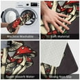 thumbnail image 5 of Uemuo Red Mushrooms Printed Door Mat Indoor Doormat 16"x24",Front Back Door Mats Non Slip Entrance Rugs,Inside Doormats for Entryway, 5 of 9