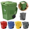 thumbnail image 6 of Ceramic Trash Can Coffee Mug with Lid, Funny Garbage Bin Novelty Mug, Waste Classification Desk Cup for Home, Office and Gifts, 6 of 7