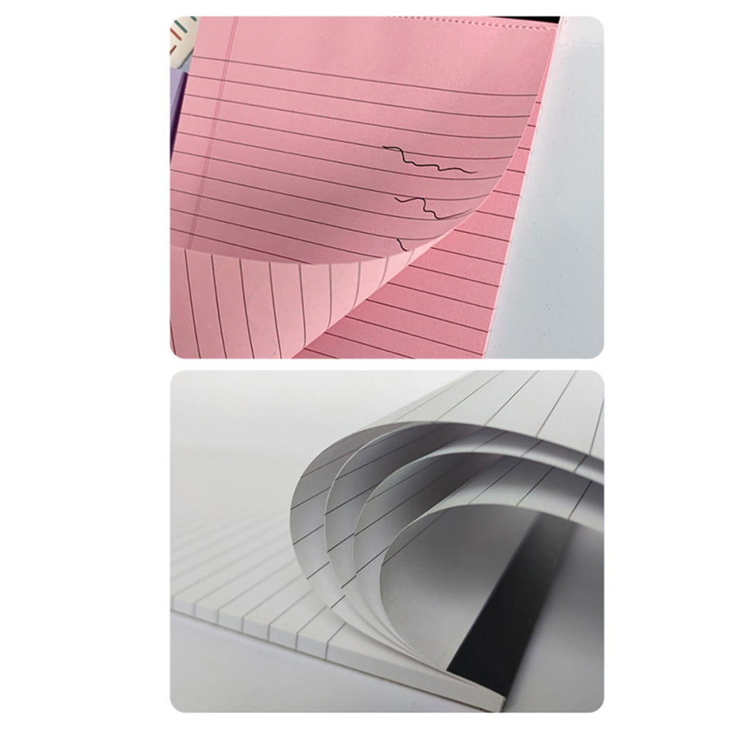 4Pcs Colorful Notepads Lined Writing Notepad 50 Sheets Per Pad For Note Taking