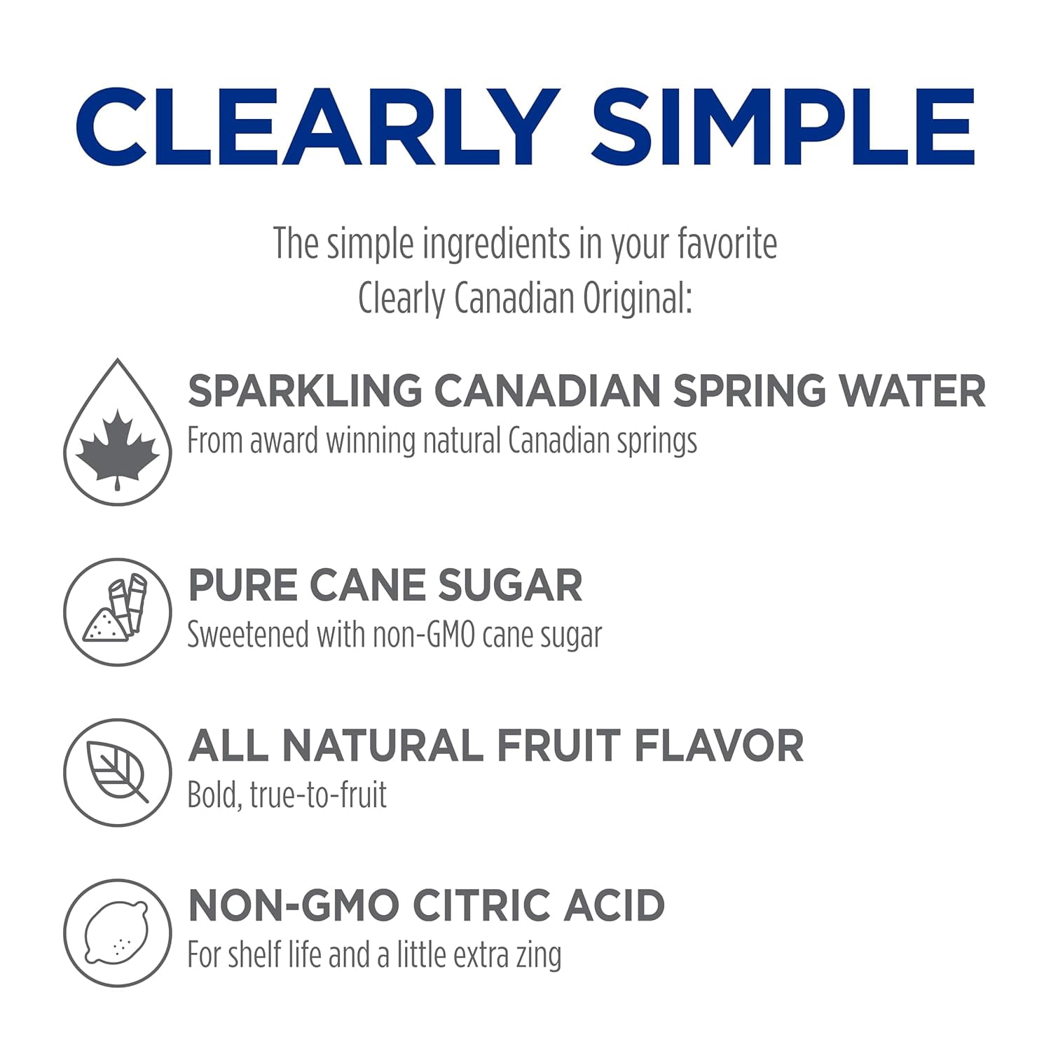 Clearly Canadian Sparkling Flavored Water (Country Raspberry, 12 Pack)