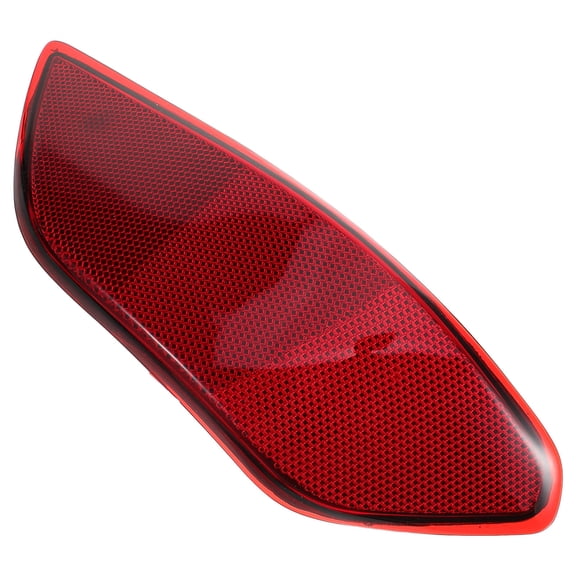 Hytrove Rear Bumper Reflector Light Lamp Car Rear Bumper Trim Red 1Set 10.4*3.4*2.0in