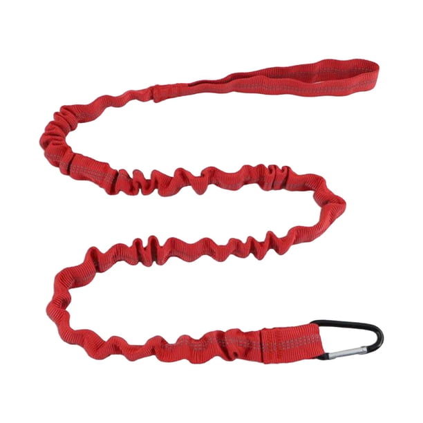 Correa elástica para remos, kayak, surf, cañas de pescar, canoa, 100 cm-150 cm Rojo