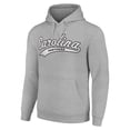 thumbnail image 2 of Unisex Starter Heather Gray Carolina Panthers Tailsweep Pullover Hoodie, 2 of 3