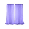 thumbnail image 2 of Light Filtering Sheer Curtains, Soft Airy Voile Rod Pocket Window Drapes for Bedroom Living Room, Easy Care Privacy Window Panels, 2 of 6