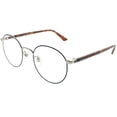 thumbnail image 6 of GUCCI GG0297Ok 004 Round Oval Blue Shiny Havna Demo Lens 52 mm Unisex Eyeglasses, 6 of 6