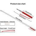 thumbnail image 2 of 4 Pieces Retractable Teacher Pointer Telescopic Teaching Pointer Presenter Whiteboard Pointer and Lanyards with 6, 2 of 5