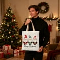 thumbnail image 1 of RKSTN Christmas Canvas Handbag Christmas Gift Bag D, 1 of 5