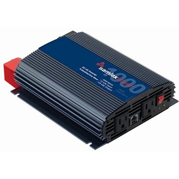 Inversor Samlex America SAM-1000-12 de onda sinusoidal modificada de 1000 W
