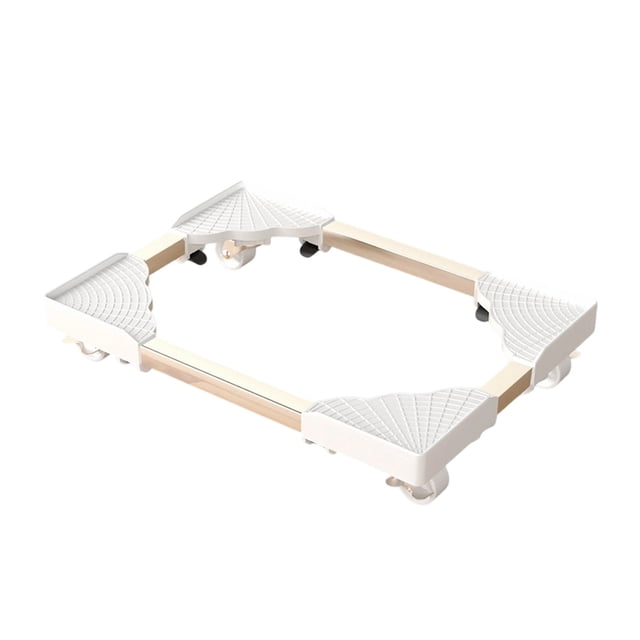 Leodye 1PCS Computer Tower Mobile Stand with Universal Wheels Retractable Case Base Storage Rack for Home office -16.54x9.45in