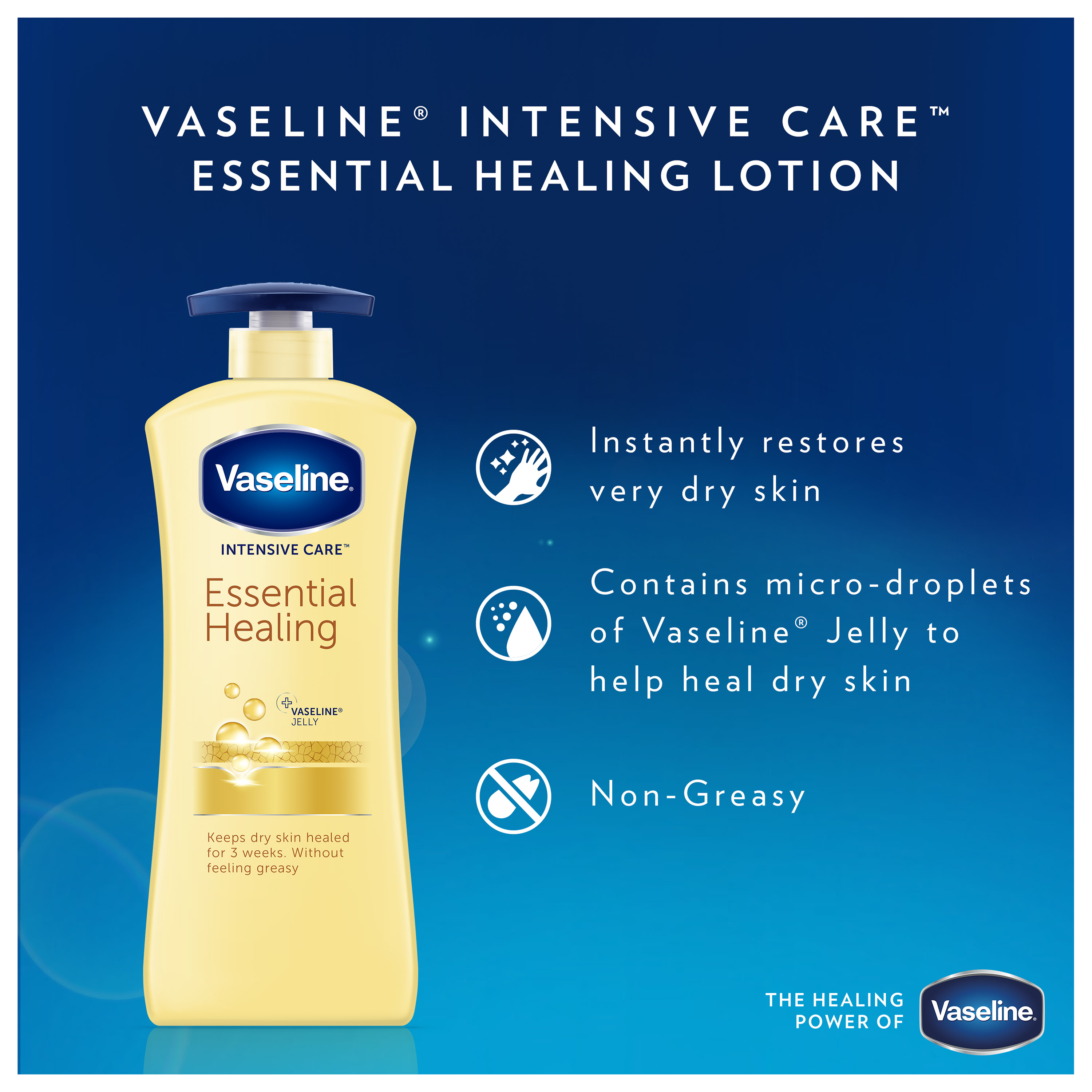 vaseline lotion essential healing