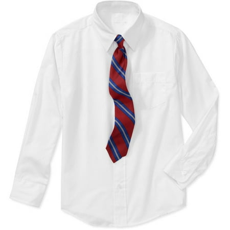 George - Boys' Long-sleeve Shirt And Tie