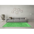 thumbnail image 3 of Ahgly Company Indoor Square Persian Emerald Green Traditional Area Rugs, 6' Square, 3 of 4