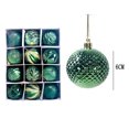 thumbnail image 2 of 12 adornos de bolas de Navidad para decoración de árbol de Navidad, caja de regalo reutilizable de 2,36 pulgadas para vacaciones y fiestas Zhivalor CPB-SSW442-6, 2 of 5