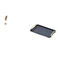 thumbnail image 1 of Escultura De Hoja De Metal Abstracta Nórdica, Adorno Para Mesa, Fiesta, Hogar, Bandeja Decorativa, Organizador Para Hoteles, Repostería, Aperitivos, Café, Té, Plato Rectangular., 1 of 8
