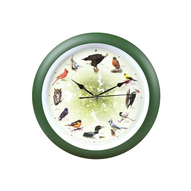 Mark Feldstein Limited Edition 20th Anniversary Singing Bird Wall Clock ...