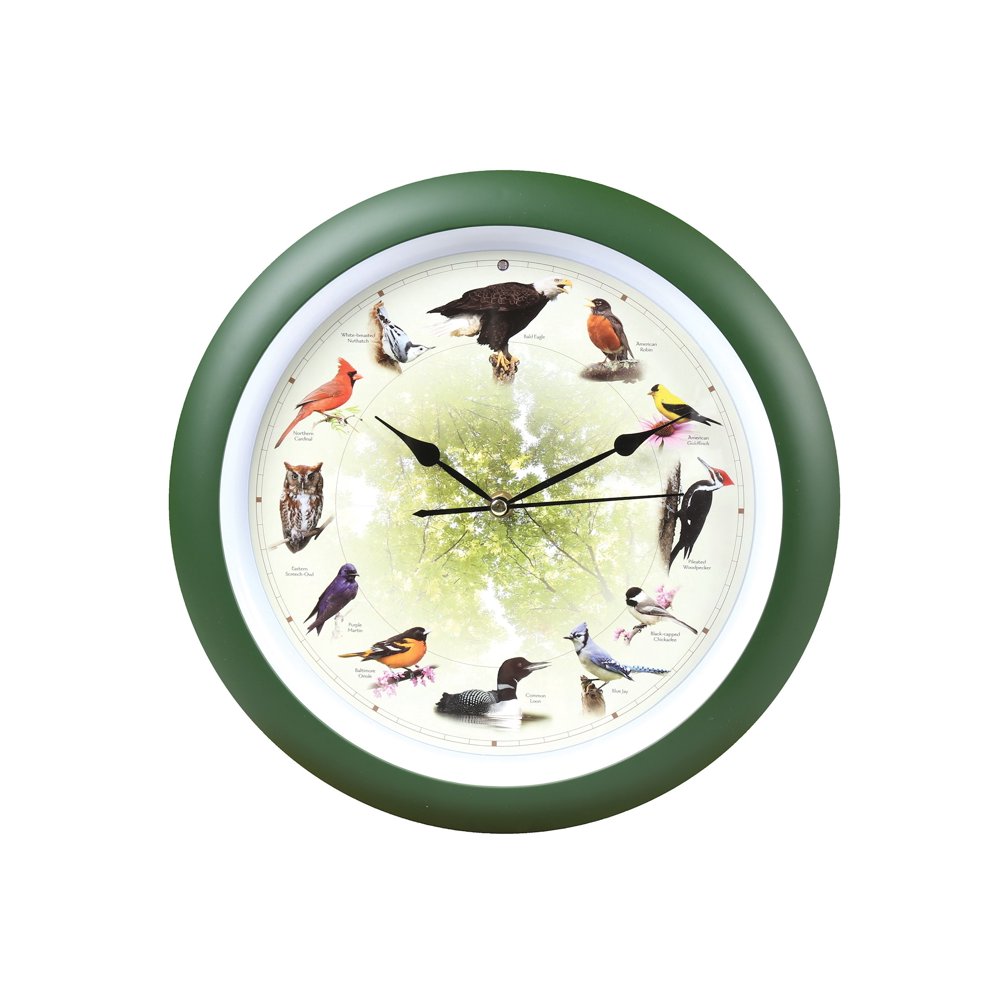 Mark Feldstein Limited Edition 20th Anniversary Singing Bird Wall Clock