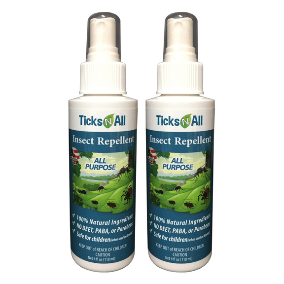 All Natural All Purpose Insect Repellent 4oz (2 pack)