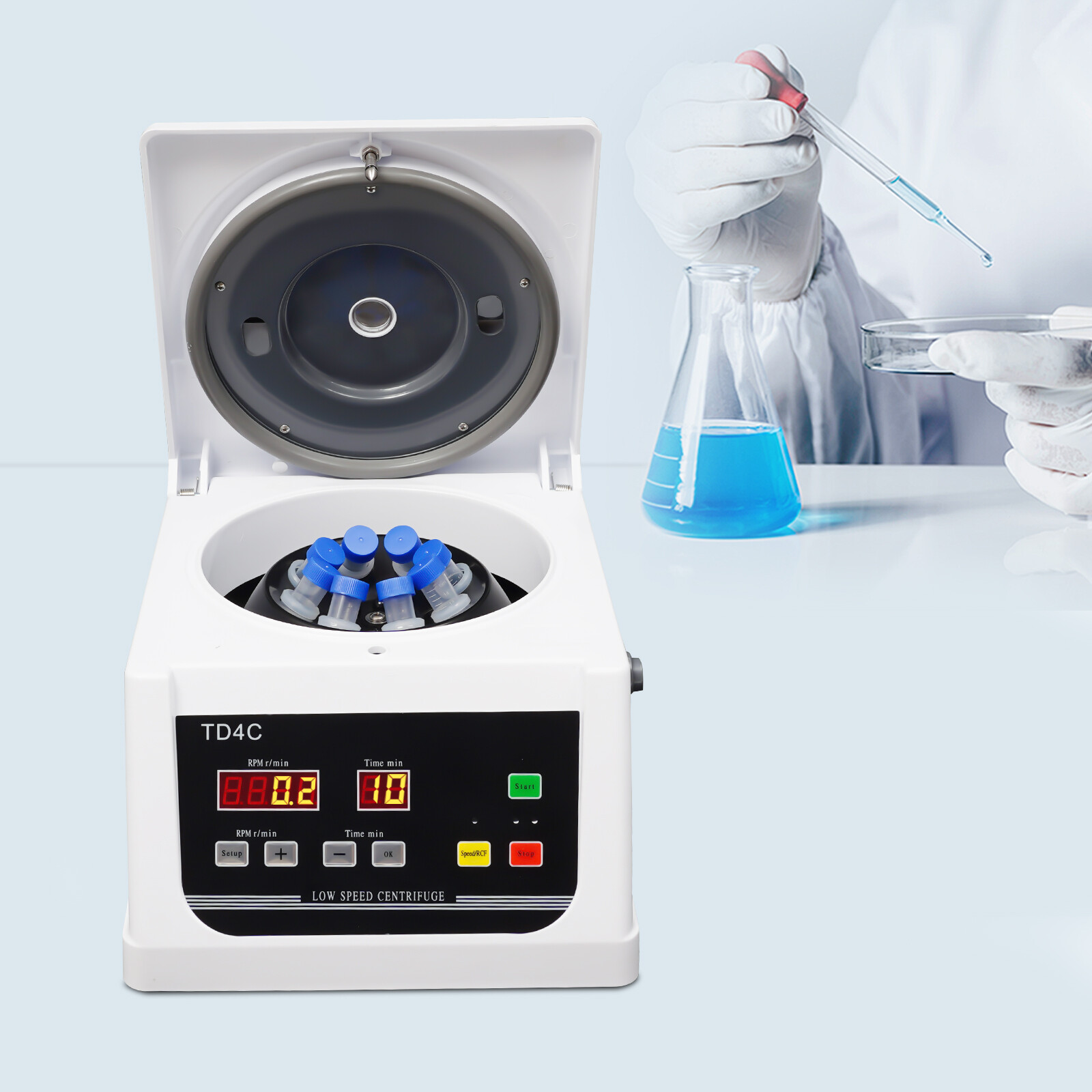 Medical Beauty Centrifuge PRP Blood Centrifuge Machine For Serum Fat ﻿8X15Ml