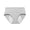 Gray, variant on Clearance! 5 Packs Women's Cotton Underwear High Waist Stretch Briefs Soft Underpants Breathable Ladies Panties, 2XL