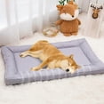 thumbnail image 2 of Dog Bed Puppy Thicken Bed Easy Wipe Waterproof Cover Sofa for Small to Large Pet Creative Mattress Gray XXL, 2 of 4