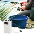 thumbnail image 6 of Battery Aquarium Air Pump, Quiet DC-800 Backup Fish Tank Air Bubbler, Portable Power Outage Aerator Emergency Oxygen Diffuser, Keeps Fish Safe & Bait Minnow Shrimp Alive, 6 of 8