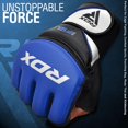 thumbnail image 2 of Guantes MMA RDX F12 Grappling Sparring Maya Hide Leather, 2 of 7