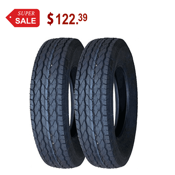 Free Country Trailer Tires ST 175/80D13 8PR Load Range D - 11071, Set 2