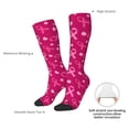 thumbnail image 4 of Wukai Sensibilisation au Cancer du Sein6 pour Bas de Couleur Contrastée, Chaussettes Longues de Sport Entraînement Physique Adulte, Unisexe, 4 of 6