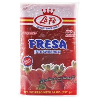 La Fe Frozen Strawberry Pulp, 14 oz