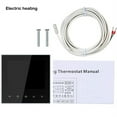 thumbnail image 2 of serony Indoor Floor Heating Sensor LCD Display Precision Waterproof Temp Digital Heating Thermostats Sensor Portable Professional Smart Thermostat Type 1, 2 of 9