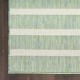 thumbnail image 3 of Nourison Positano 2' x 6' Blue Green Ivory Modern Rug, 3 of 11