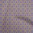 thumbnail image 1 of oneOone Cotton Poplin Dark Blue Fabric African Dress Material Fabric Print Fabric By The Yard 42 Inch Wide, 1 of 5