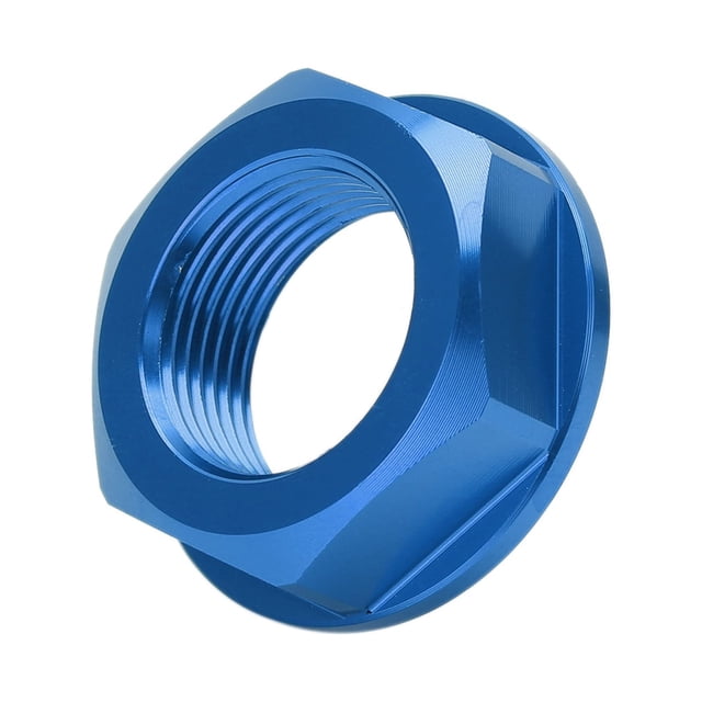 Écrou d'Axe de Roue Arrière, Écrou d'Axe de Roue de Moto M22x1.5 Durable Usiné CNC pour Réparation Remplacement pour CR125R 2000-2007 Or, Vert, Rouge, Bleu