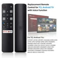 thumbnail image 5 of Voice Remote Control for TCL Android TV, Replacement Remote RC802V for TCL TVs with Google Voice Function, Netflix, YouTube Buttons, 5 of 9