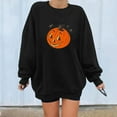 thumbnail image 2 of VEKDONE 2025 Halloween Sweaters For Women Crewneck Trendy Casual Vintage Pumpkin Graphic Sweatshirts Loose Fit Long Sleeve Shirts, 2 of 4