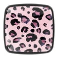 thumbnail image 1 of 4 Pcs Square Cabinet Handle Cupboard Knob Drawer Pulls Handle Leopard Texture Drawer Knobs with Screws Furniture Decoration, 1 of 7