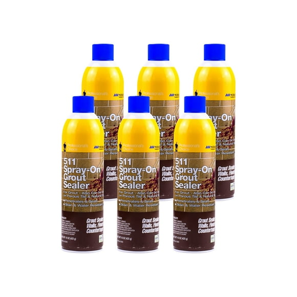 Sellador de lechada en aerosol Sealant Miracle Sealants (425 ml, 6 unidades)