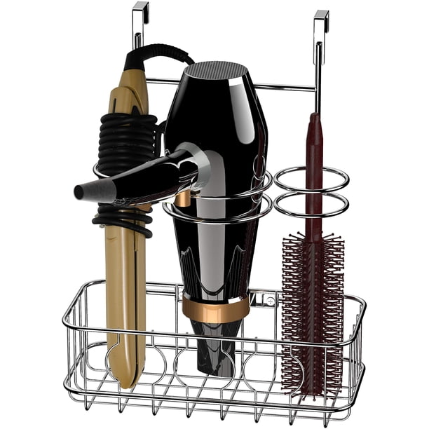 SimpleHouseware Door / Wall Mount Hair Dryer & Styling Tools